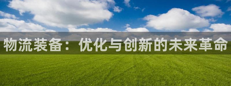 狗子28激活码：物流装备：优化与创新