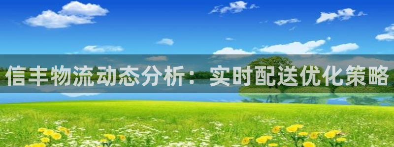 狗子28官方版网站：信丰物流动态分析：实时配送优化策略